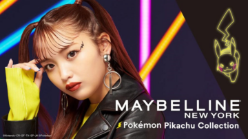 La nueva colaboración de Pokémon es con Maybeline