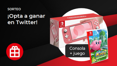 [Act.] ¡Sorteamos una Nintendo Switch Lite + Kirby y la tierra olvidada!