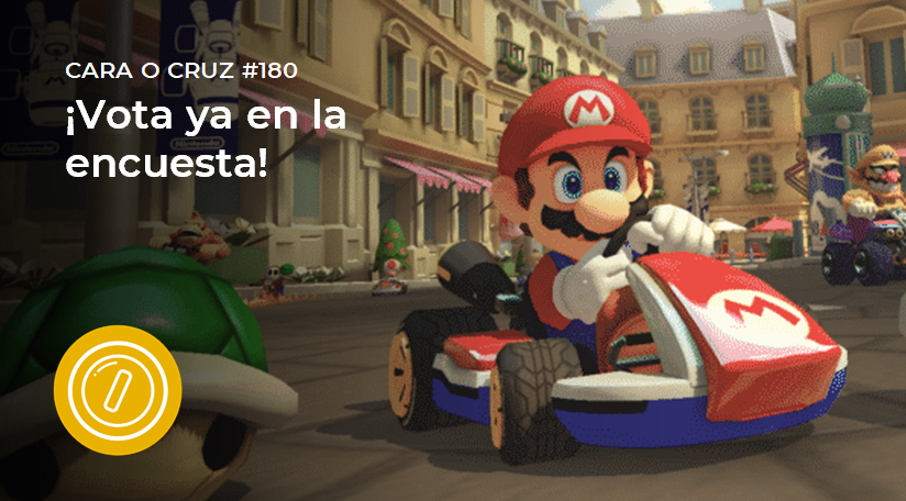 Cara o Cruz #180: ¿Te gustan los nuevos circuitos de Mario Kart 8 Deluxe?