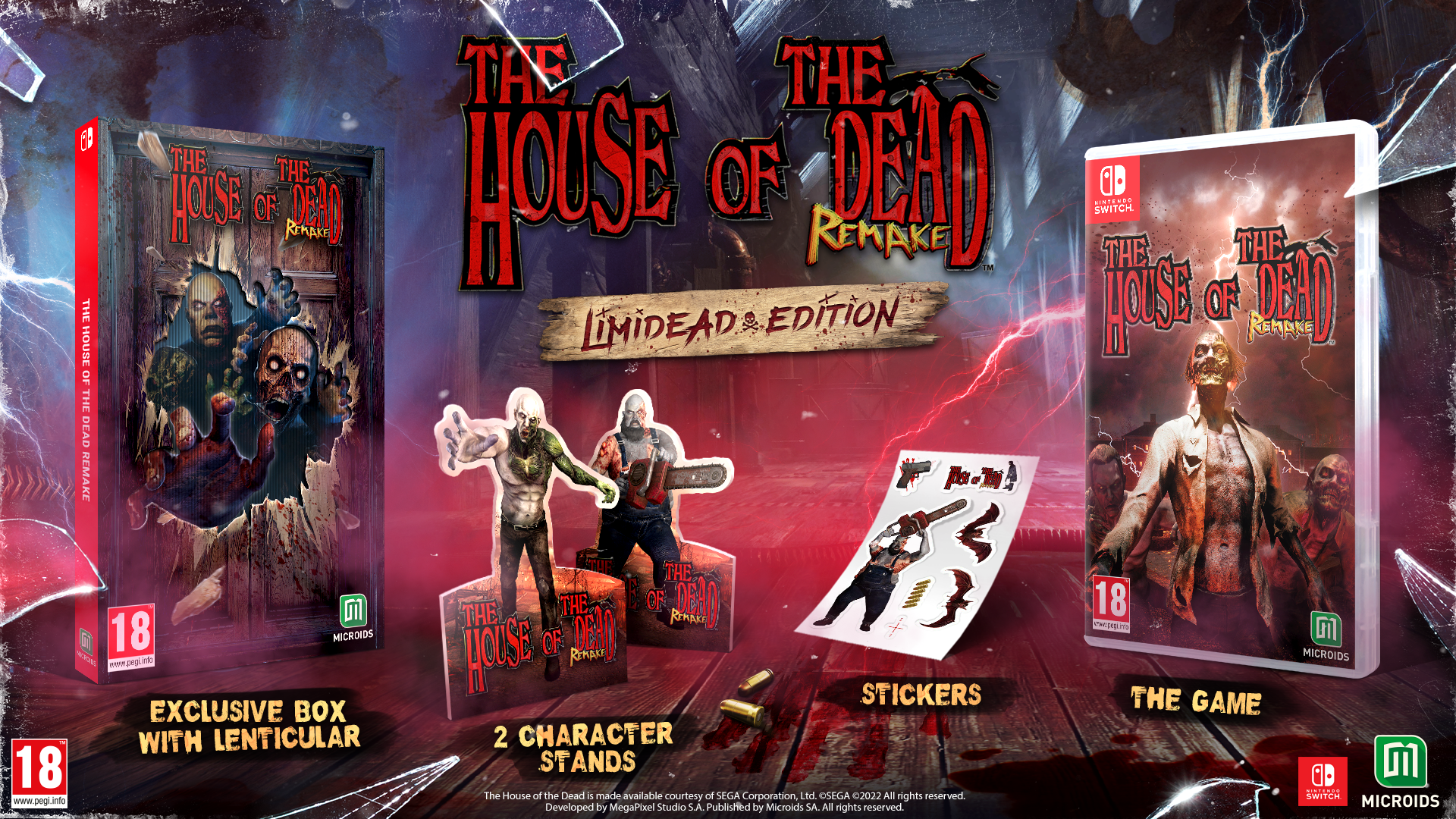 Los zombies están de vuelta con The House of the Dead: Remake Limidead Edition en Nintendo Switch: reserva disponible