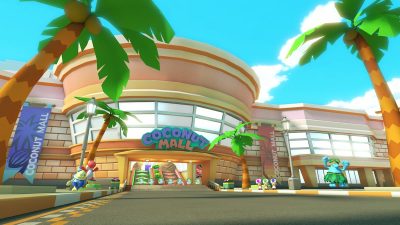 Recrean Centro Cocotero de Mario Kart Wii a escala 1-1 en Minecraft