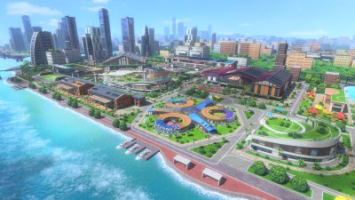 Nintendo muestra la plaza Spocco de Nintendo Switch Sports en imágenes de altísima resolución