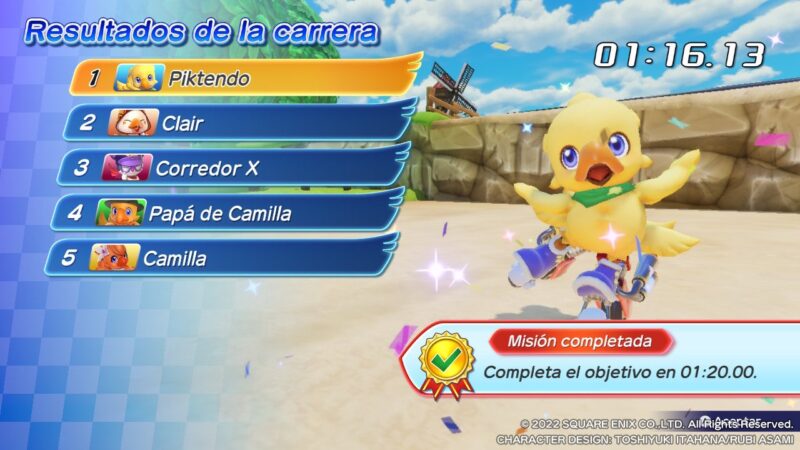 análisis Chocobo GP