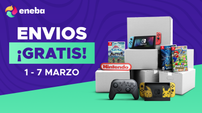Juegazos como Leyendas Pokémon: Arceus o Super Mario Odyssey más baratos + ENVÍOS GRATIS en Eneba