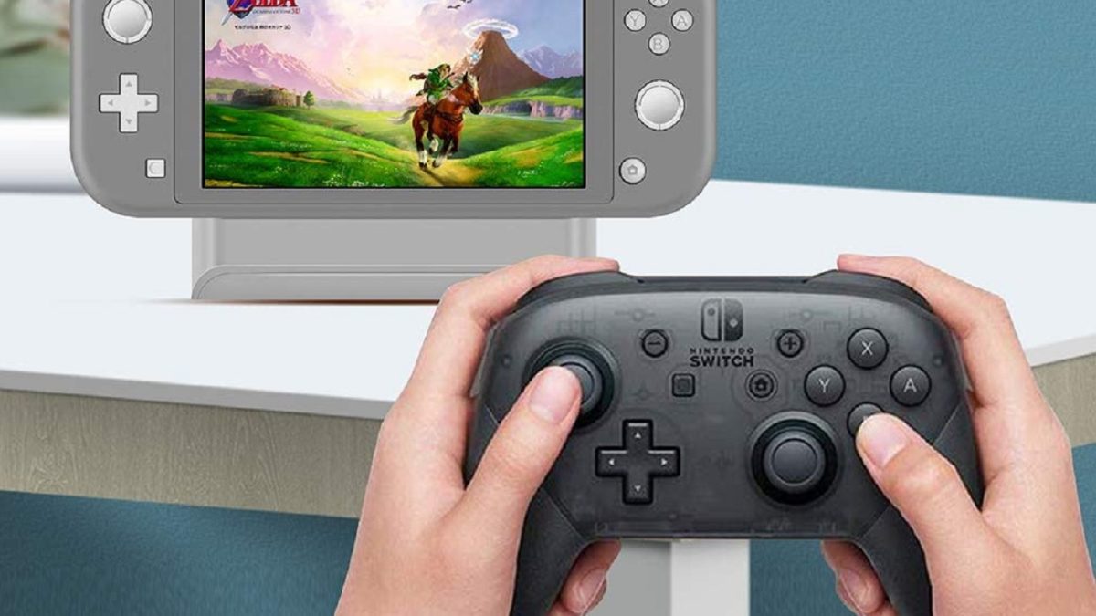 base para cargar tu Nintendo Switch Lite