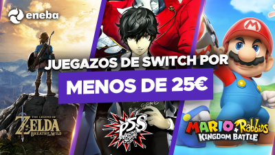 Persona 5 Strikers, Splatoon 2, Darksiders III y más juegos con hasta un 70% de descuento en Eneba
