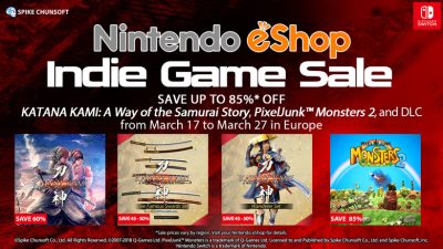 Spike Chunsoft rebaja parte de su catálogo en la eShop europea de Nintendo Switch