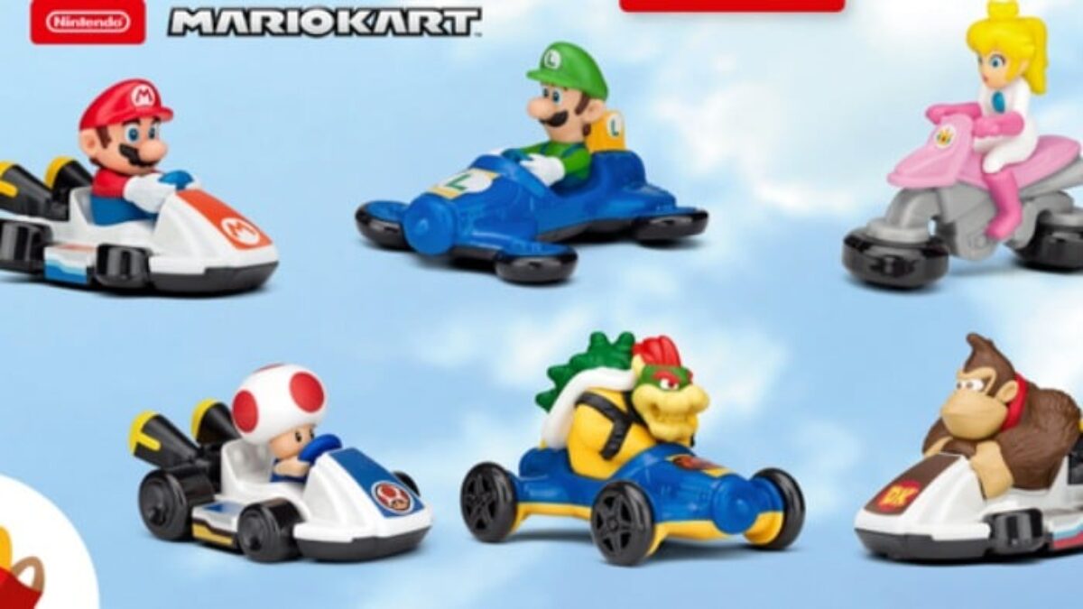 Juguetes de mario kart 8 mcdonalds clearance