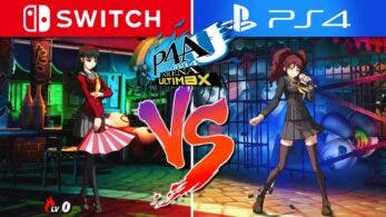 Comparativa en vídeo de Persona 4 Arena Ultimax: Nintendo Switch vs. PS4