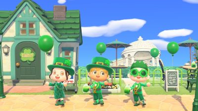 Animal Crossing: New Horizons se prepara para celebrar el Día del Trébol