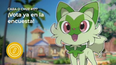 Cara o Cruz #177: ¿Crees que Sprigatito se mantendrá a cuatro patas en su evolución final?