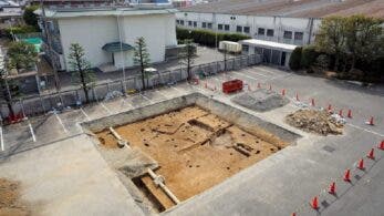 Encuentran restos del siglo III en la construcción del museo oficial de Nintendo en Japón