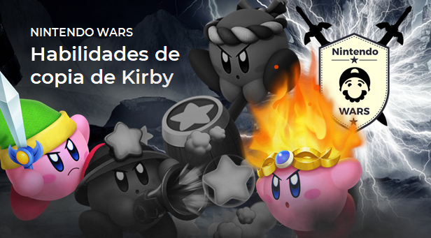 Ronda Final de Nintendo Wars: Habilidades de copia de Kirby: ¡Espada vs. Fuego!