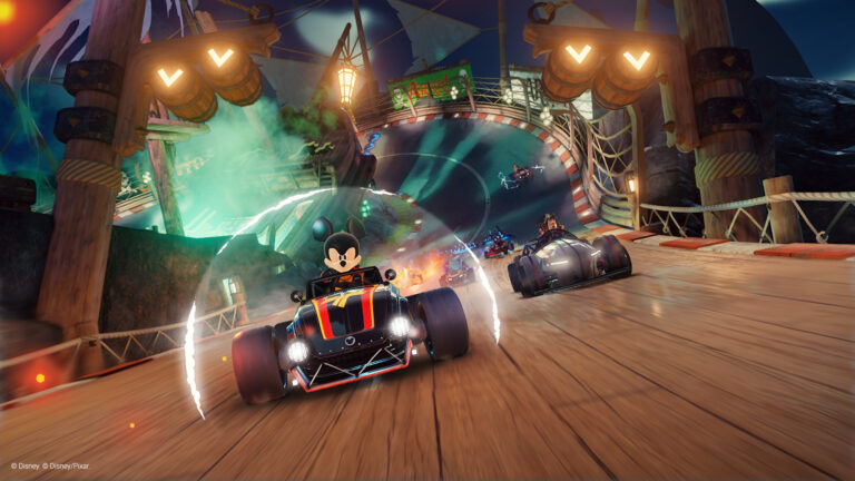 Disney Speedstorm muestra su pista Silver Screen en este tráiler