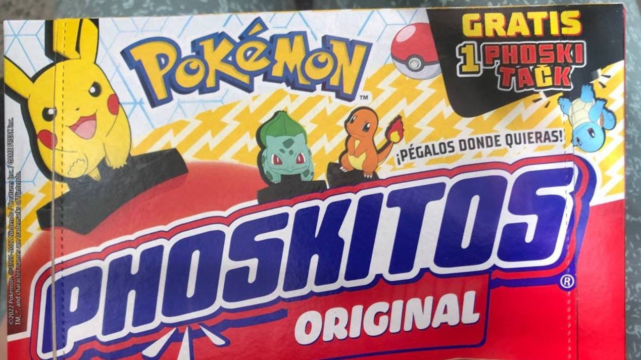 Phoskitos comienza a venderse con juguetes de Pokémon en España