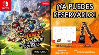 Una bufanda y más, entre los regalos por reservar Mario Strikers: Battle League Football en tiendas españolas