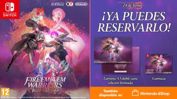 Nintendo detalla los regalos por reservar Fire Emblem Warriors: Three Hopes en diferentes tiendas españolas