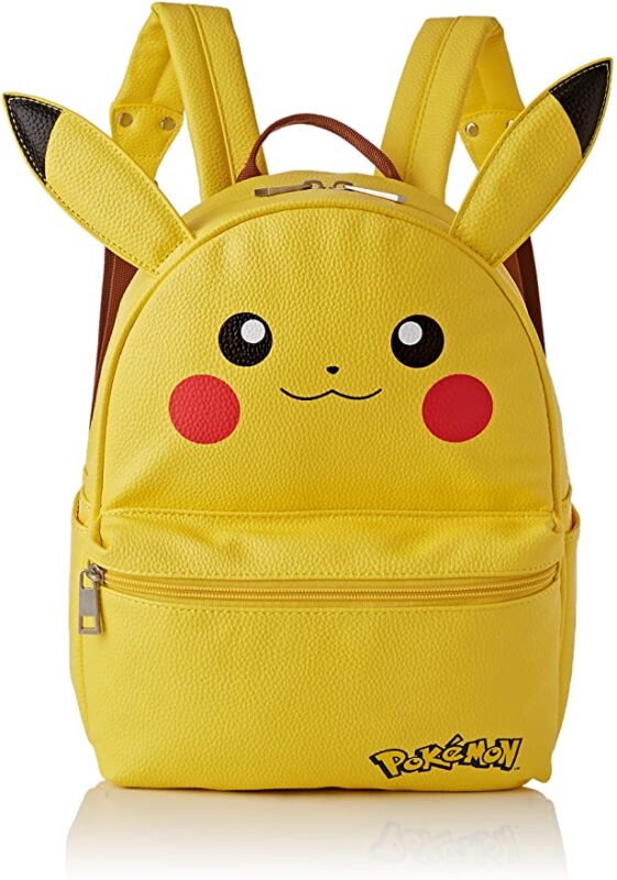Mochila con orejas de PIkachu para llevar con estilo
