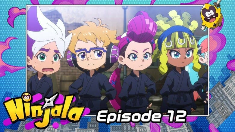 Disponible por tiempo limitado el episodio 12 del anime oficial de Ninjala