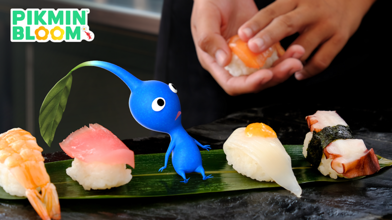 Pikmin Bloom confirma evento de sushi
