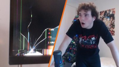 Nintendo Switch Sports: ¿Por qué hay que usar la correa de seguridad? Ya hay un fan que ha roto así su monitor
