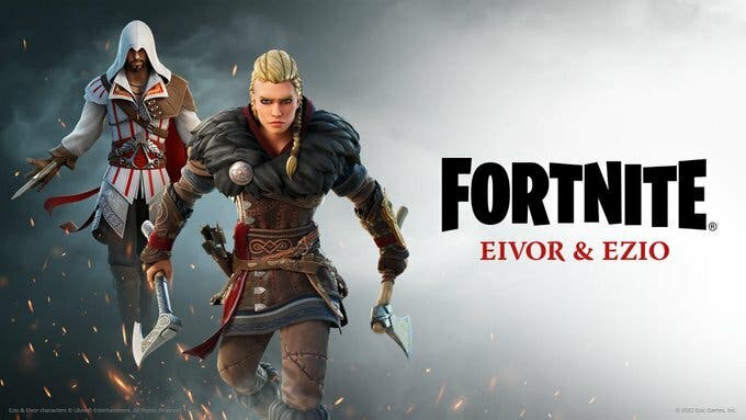 Ezio Auditore y Eivor Varinsdottir de la serie Assassin’s Creed detallan su llegada a Fortnite