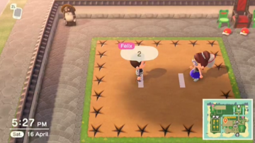 Fan nos muestra un curioso combate de sumo recreado en Animal Crossing: New Horizons