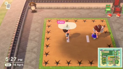 Fan nos muestra un curioso combate de sumo recreado en Animal Crossing: New Horizons