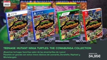 Vuelven las Tortugas Ninja con Teenage Mutant Ninja Turtles: The Cowabunga Collection para Nintendo Switch: reserva disponible