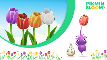 Pikmin Bloom celebra la llegada de los tulipanes en abril