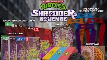 Así son las ediciones en formato físico de TMNT: Shredder’s Revenge para Nintendo Switch