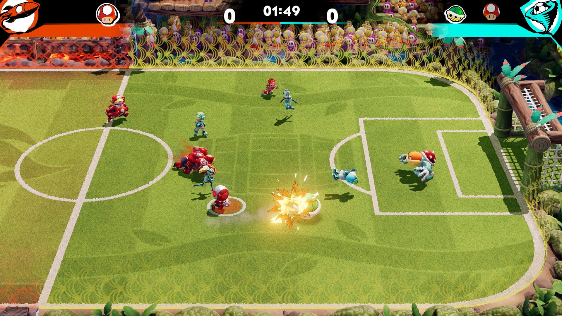 Nintendo comparte un nuevo vídeo de trucos y consejos para Mario Strikers: Battle League Football