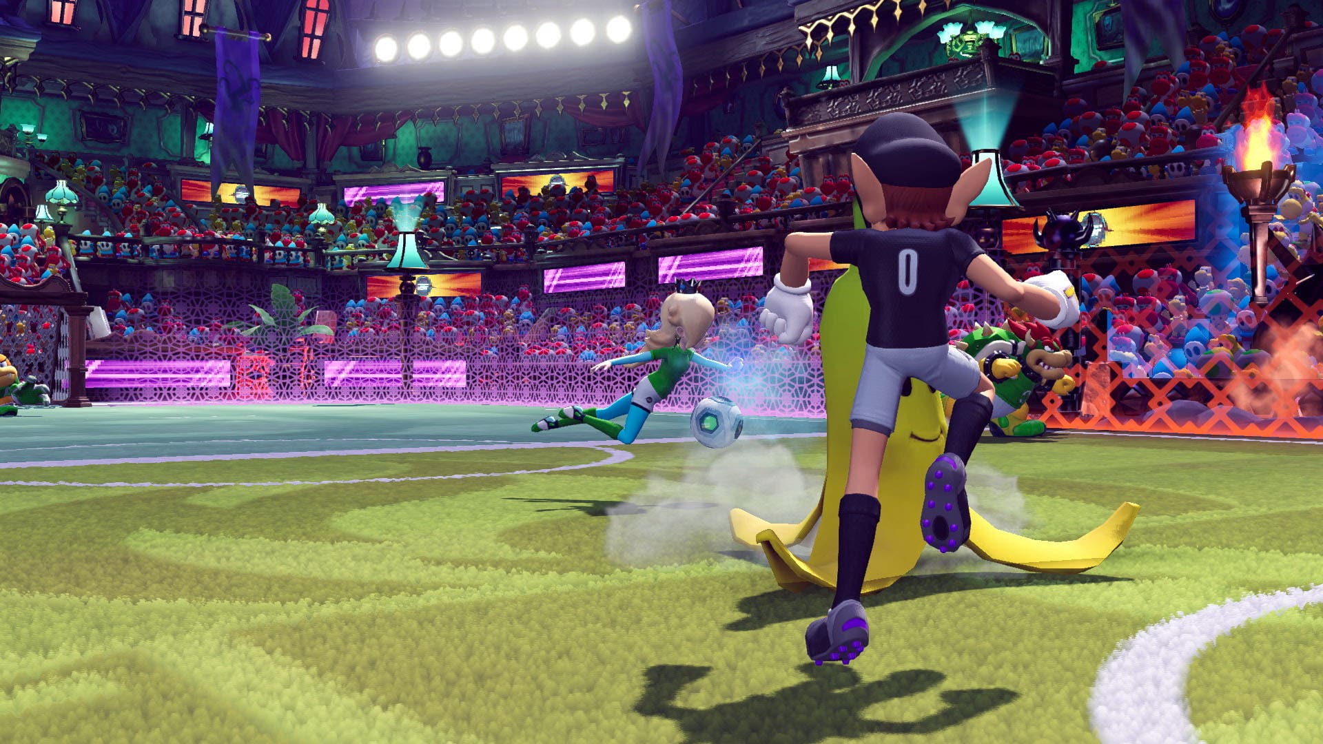 Gameplay de la demo de Mario Strikers: Battle League Football disponible en Nintendo Switch