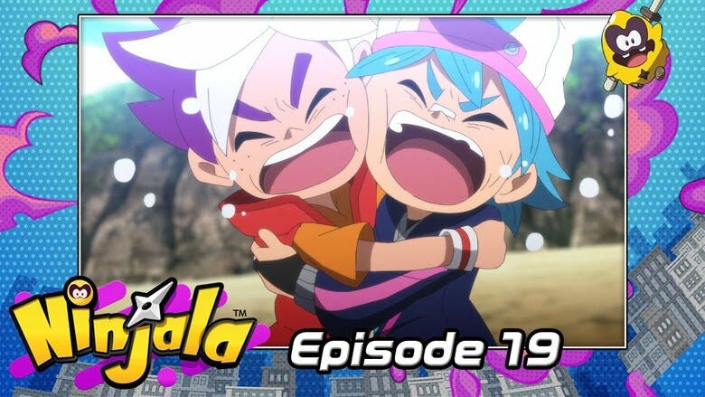 Ninjala estrena el episodio 19 de su anime oficial de forma temporal