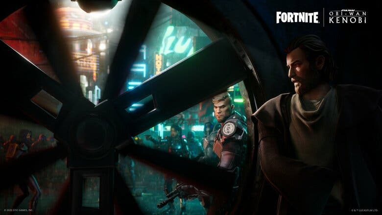 Obi-Wan Kenobi celebra su llegada a Fortnite con este tráiler