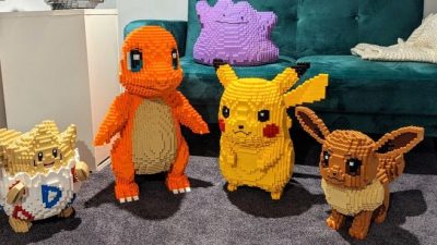 Estas impresionantes creaciones LEGO de Pokémon tienen que convertirse en realidad