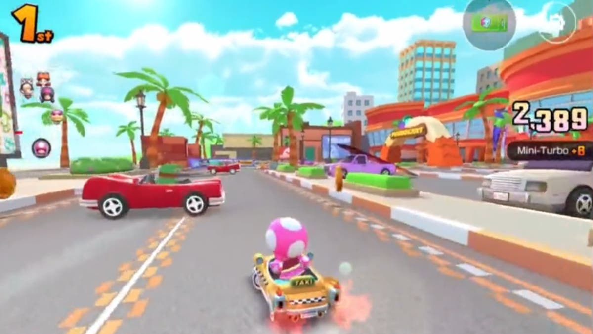 Los coches del Centro Cocotero de Mario Kart Tour levantan preguntas hacia Mario Kart 8 Deluxe