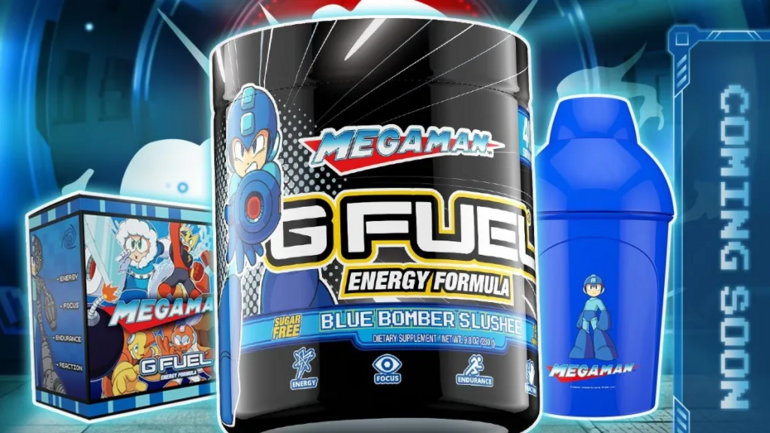 Capcom se asocia con G Fuel para lanzar un sabor inspirado en Mega Man