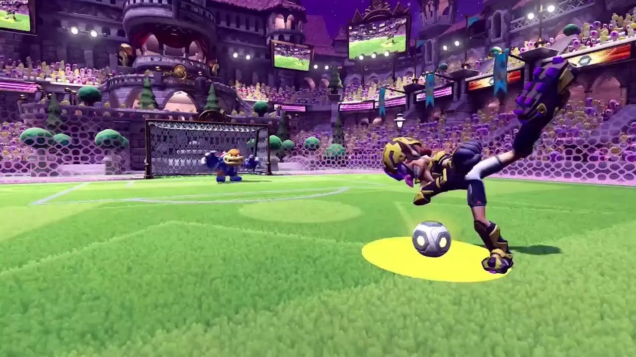 Mario Strikers: Battle League Football estrena gameplay oficial centrado en las técnicas