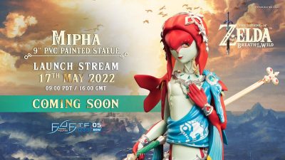 Así es la figura de Mipha de Zelda: Breath of the Wild que prepara First 4 Figures