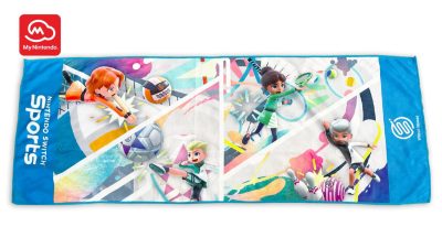 My Nintendo recibe esta toalla de Nintendo Switch Sports en el catálogo americano