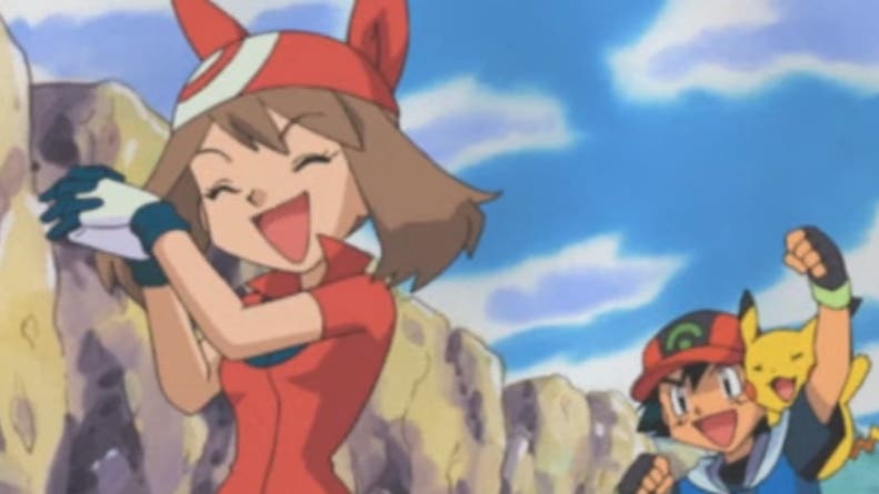 La triste razón por la que Aura o May no aparece en el anime de Viajes Pokémon