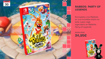 Las locuras están de vuelta con Rabbids: Party of Legends para Nintendo Switch: reserva disponible