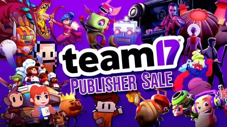 Descuentos de hasta el 80% con la nueva promoción de Team17 en la eShop de Nintendo Switch