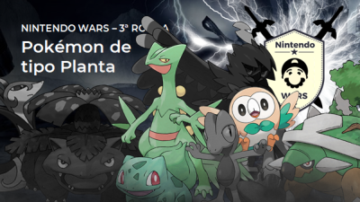 Tercera Ronda de Nintendo Wars: Pokémon de tipo Planta: ¡Vota por los 4 clasificados!