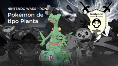 Ronda Final de Nintendo Wars: Pokémon de tipo Planta: ¡Bulbasaur vs. Sceptile!