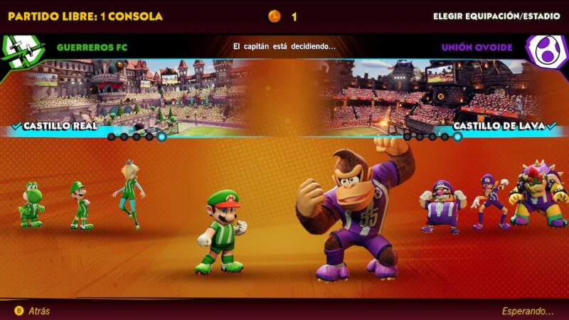 análisis mario strikers battle league football