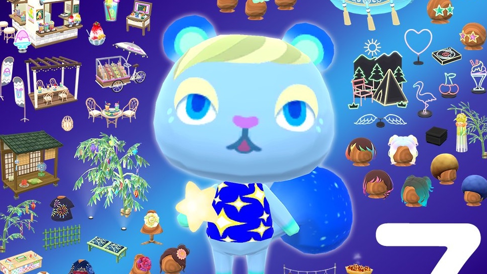 Auri protagoniza el avance de los objetos que llegarán en julio a Animal Crossing: Pocket Camp