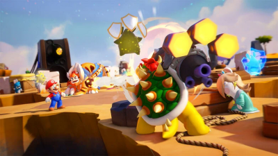 La eShop ofrece detalles del DLC de Mario + Rabbids Sparks of Hope