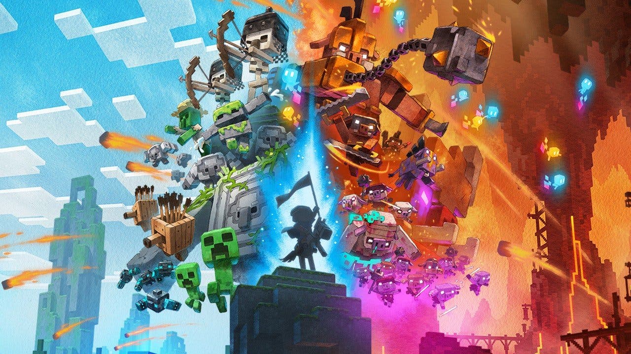 Xbox y Mojang confirman fecha y precio de Minecraft Legends para Nintendo Switch, nuevo tráiler